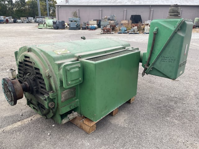 siemens 1000 hp 3600 rpm 5010s squirrel cage motors 92496