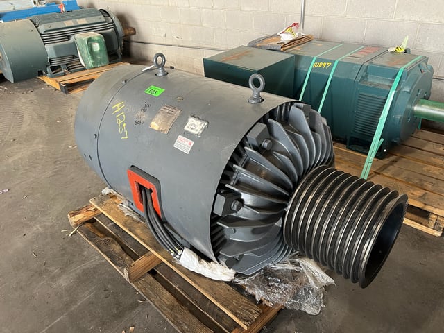 louis allis 300 hp 1200 rpm 509u squirrel cage motors h1257