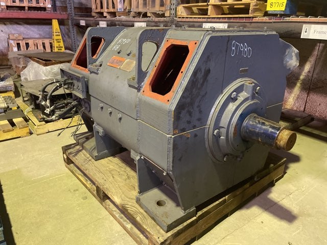 general electric 500 hp 850 rpm 818aer dc mill motors  87980