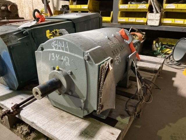 general electric 15 hp 1750 rpm 258at dcmotors 85444