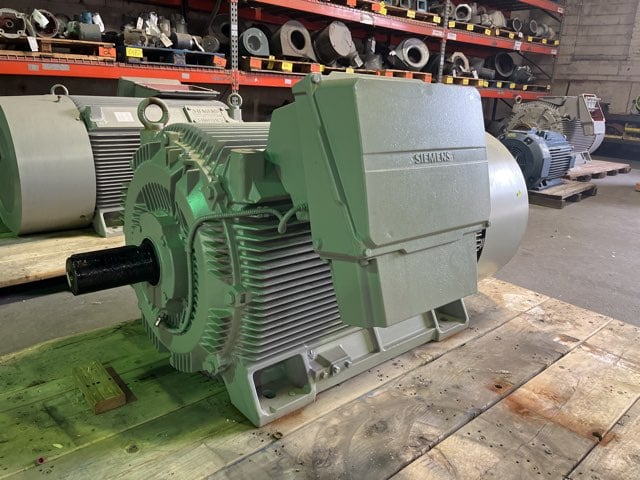siemens 700 hp 1800 rpm 400 squirrel cage motors h1154