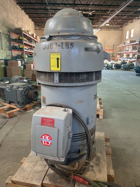 us electric 200 hp 885 rpm 5008ph vertical motors 91325