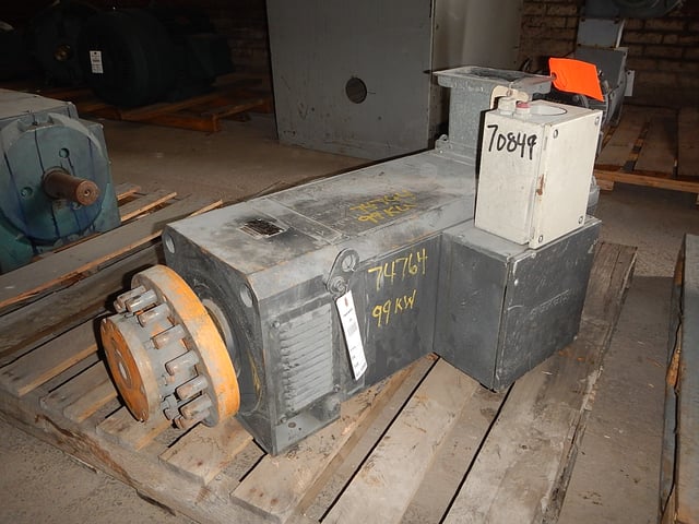 siemens 125 hp 2290 rpm 160 dcmotors 74764