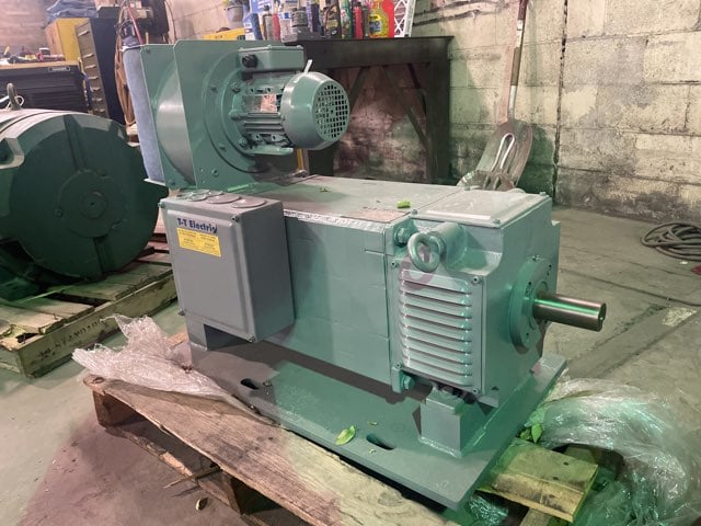 tt electric 100 hp 1750 rpm 2512at dcmotors 91323