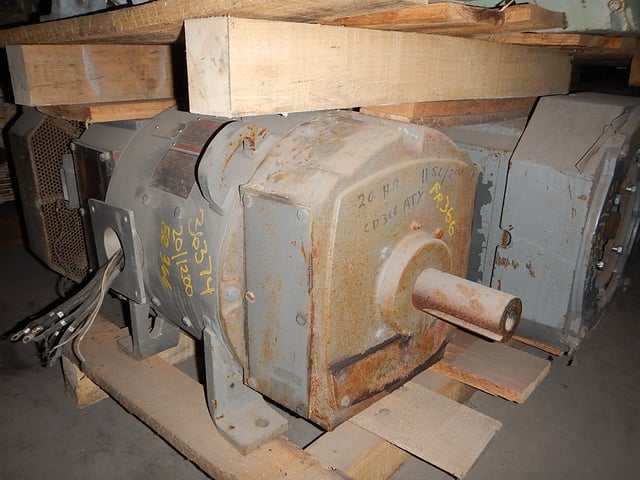 general electric 20 hp 1150 rpm 366aty dcmotors 36374