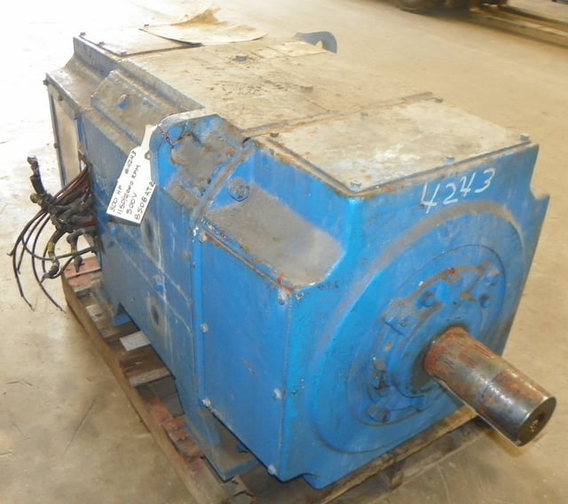 reliance 300 hp 1150 rpm b508atz dcmotors 92447