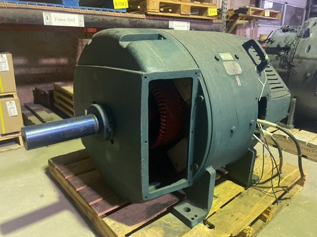 general electric 125 hp 650 rpm 683a dcmotors 89593