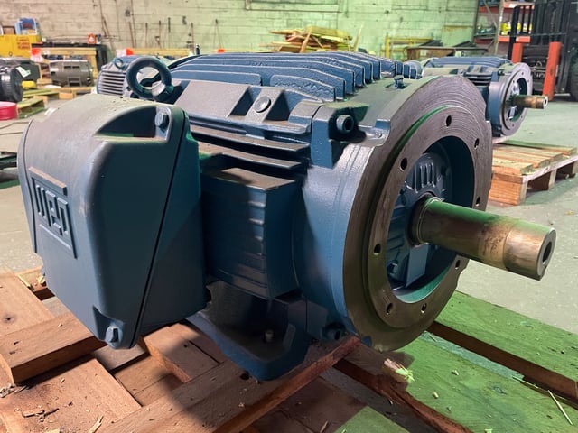 weg 75 hp 1800 rpm 364 5tc squirrel cage motors 92654