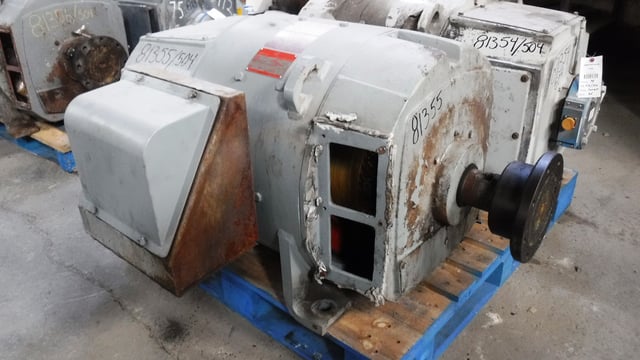 general electric 75 hp 650 rpm 504at dcmotors 81355