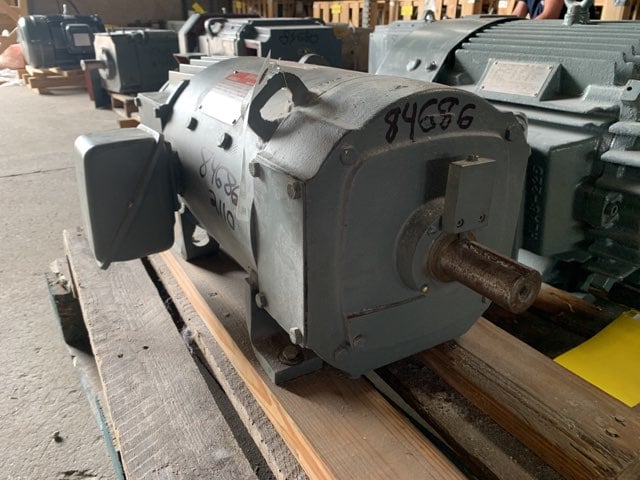 general electric 5 hp 1750 rpm 2110at dcmotors 84686