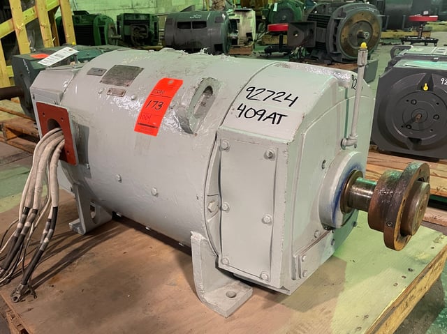general electric 100 hp 1150 rpm 409at dcmotors 92724
