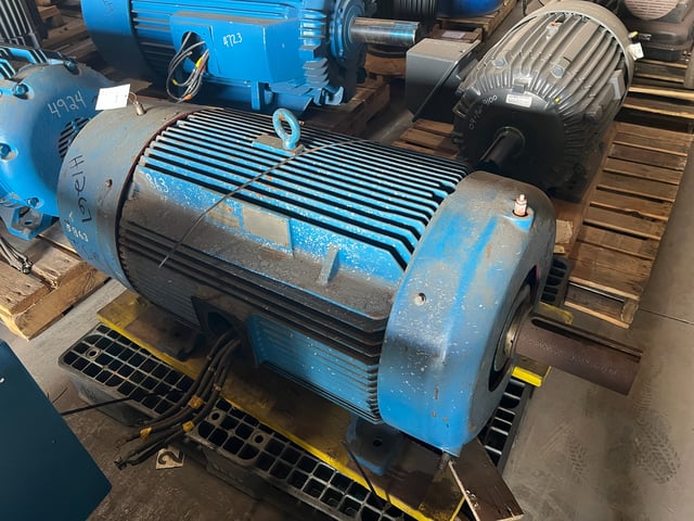 siemens 150 hp 900 rpm 449t squirrel cage motors h1267