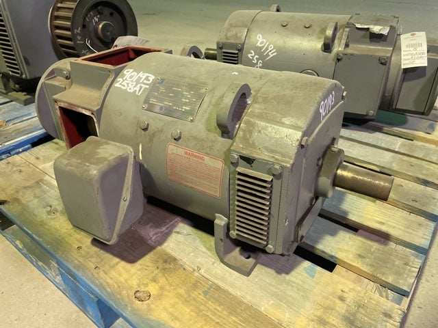 general electric 15 hp 1750 rpm 258at dcmotors 90193