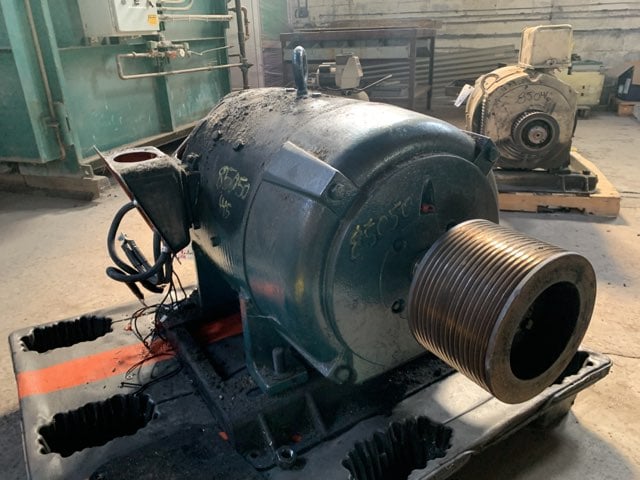 westinghouse 100 hp 1750 rpm 445a dcmotors 85050