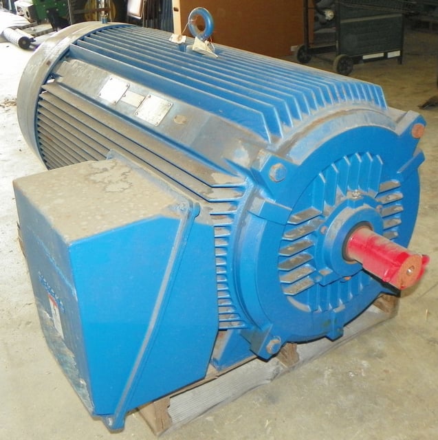 siemens 300 hp 1200 rpm s449ss squirrel cage motors 92454