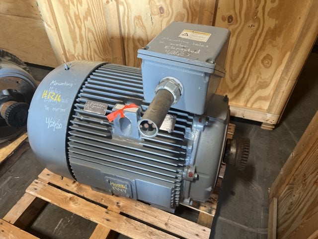 general electric 100 hp 1200 rpm 444tcz squirrel cage motors h1216