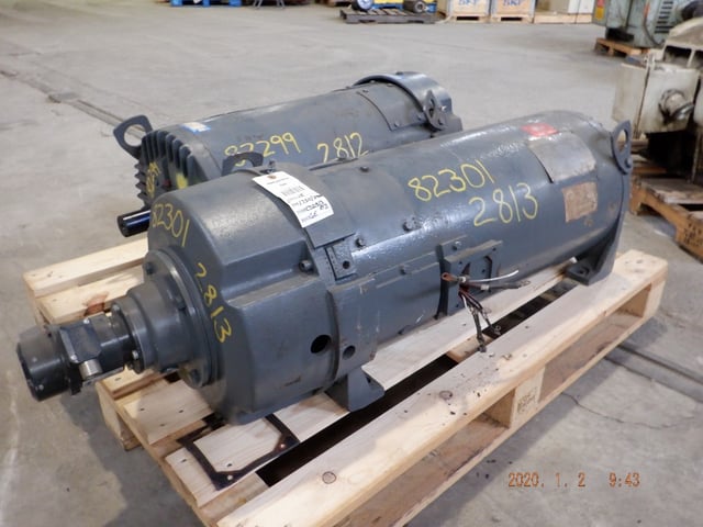 general electric 15 hp 1750 rpm 2813atz dcmotors 82301