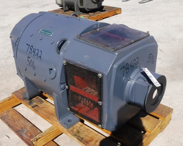 general electric 125 hp 1150 rpm 506at dcmotors 78422
