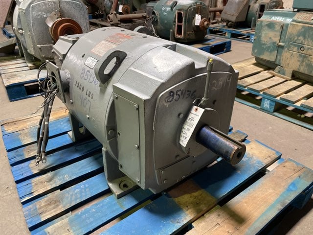 general electric 100 hp 1150 rpm 407at dcmotors 85436