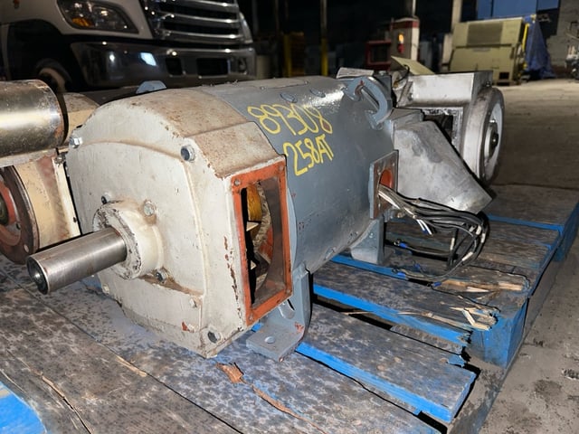 general electric 15 hp 1750 rpm 258at dcmotors 89308