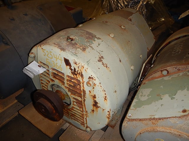 general electric 5 hp 650 rpm 366as dcmotors 52544