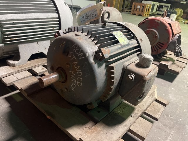 louis allis 50 hp 1800 rpm 365us squirrel cage motors 91360