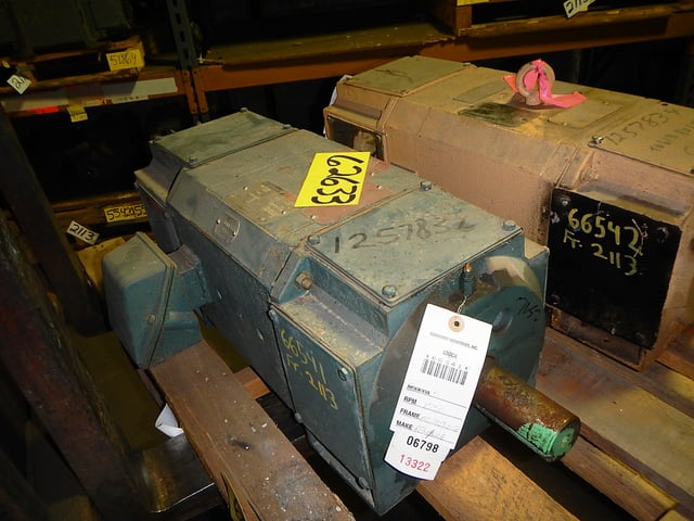 reliance 5 hp 1750 rpm mc2113atz dcmotors 66541