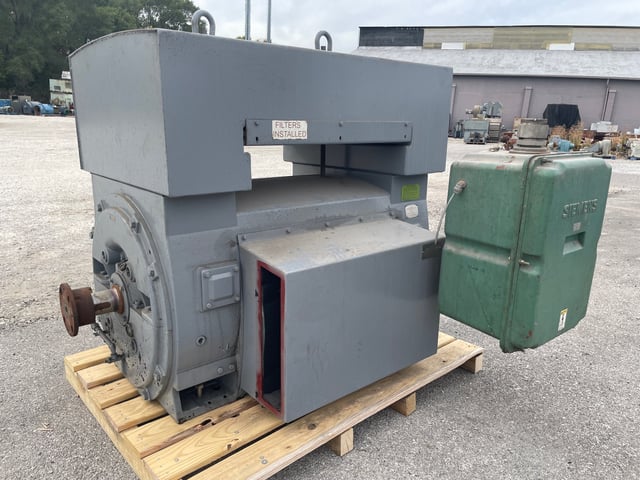 siemens 1250 hp 3600 rpm 5810s squirrel cage motors 92494