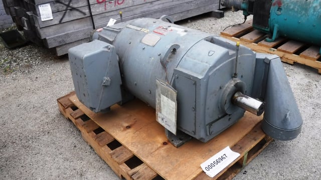 general electric 50 hp 650 rpm 409at dcmotors 82750