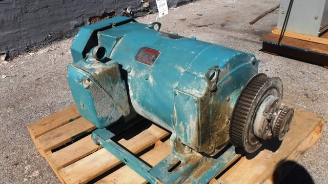 general electric 25 hp 1750 rpm 328at dcmotors 82583