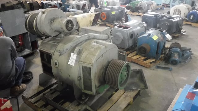 general electric 75 hp 650 rpm 504at dcmotors 83456