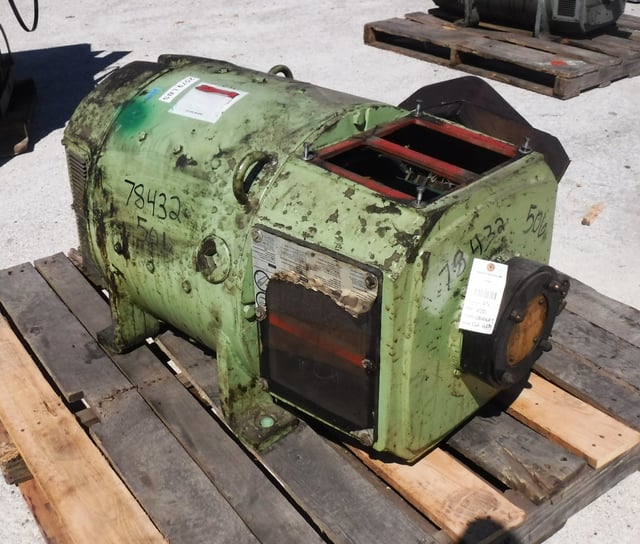 general electric 125 hp 1150 rpm 506at dcmotors 78432