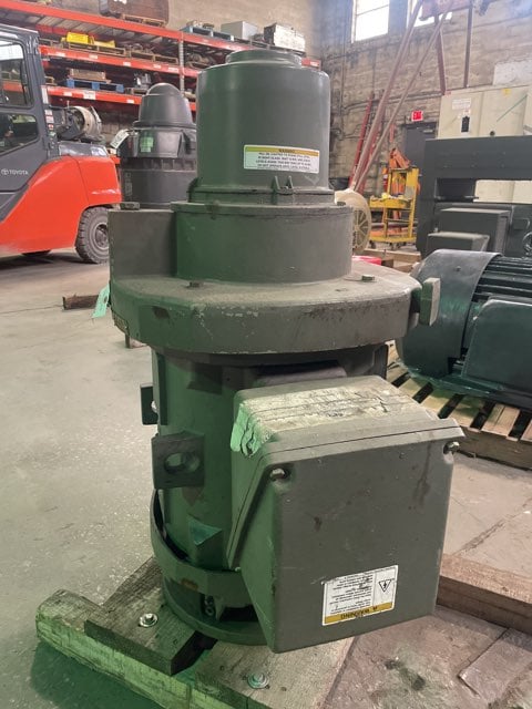 general electric 75 hp 3555 rpm l364tp16 vertical motors 91314
