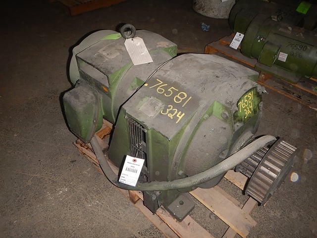 dynamatic 40 hp 130 rpm variable speed motors 76581