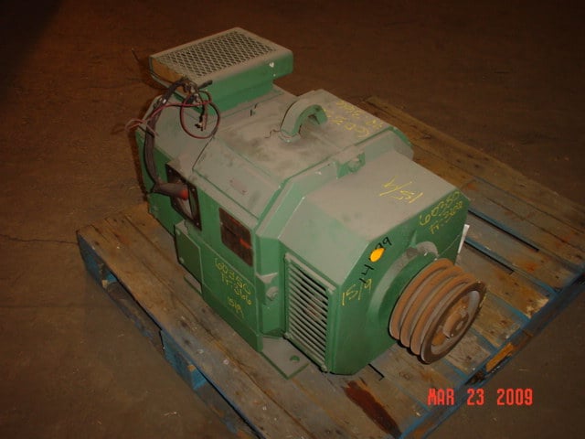 reliance 15 hp 650 rpm 366at dcmotors 60350