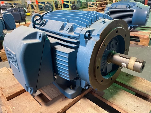 weg 75 hp 1800 rpm 364 5tc squirrel cage motors 92655