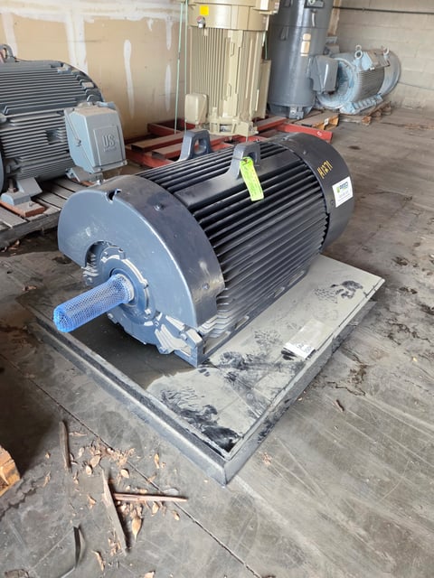 toshiba 350 hp 1200 rpm 449t squirrel cage motors h1271