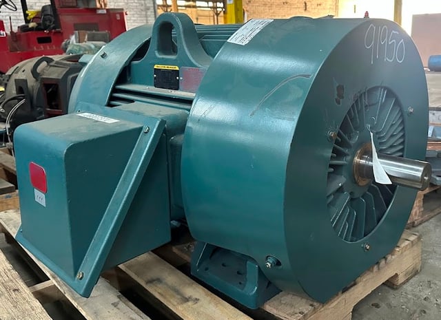 baldor reliance 125 hp 3600 rpm 444ts squirrel cage motors 90937