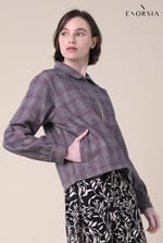 BRODERIE PUFF SLEEVE ROUND NECK T SHIRT