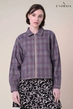 BRODERIE PUFF SLEEVE ROUND NECK T SHIRT