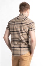 Mens Button Down SS Oxford Shirt