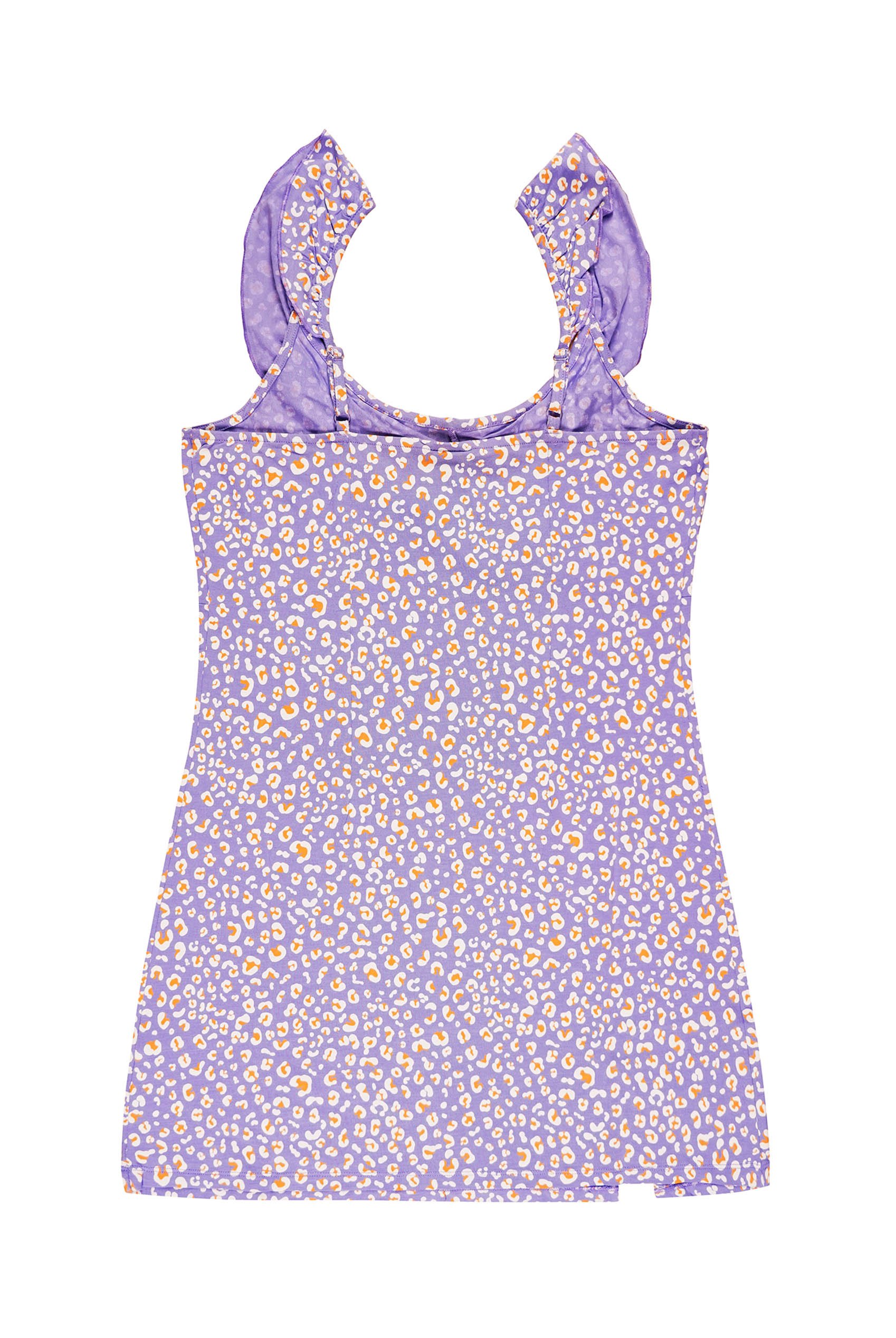 Ruffled Deep V-Neck Tie-Up Camisole