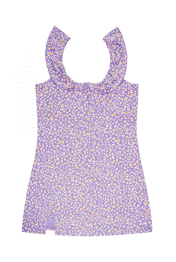 Ruffled Deep V-Neck Tie-Up Camisole