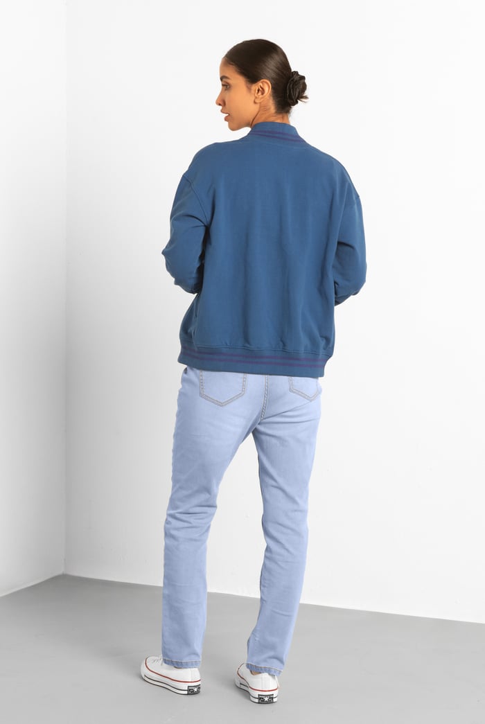 Womens Curve High Rise Straight Jeans