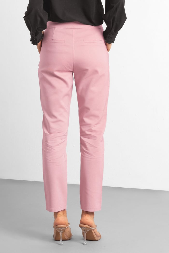 Stretch Slim Side Zip Pocket Trouser
