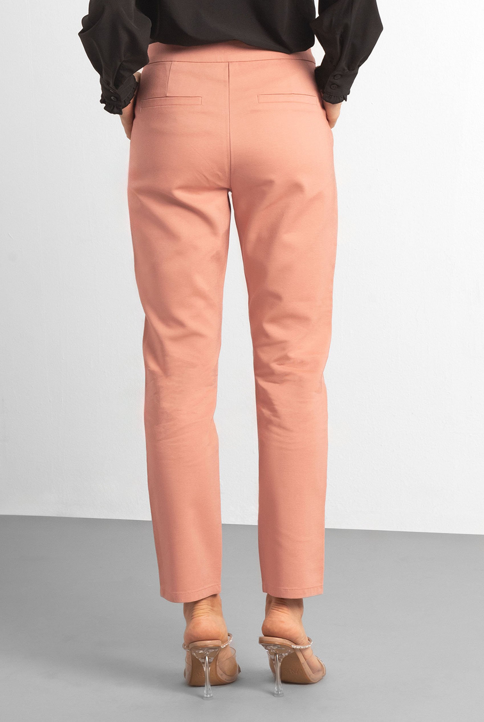 Stretch Slim Side Zip Pocket Trouser