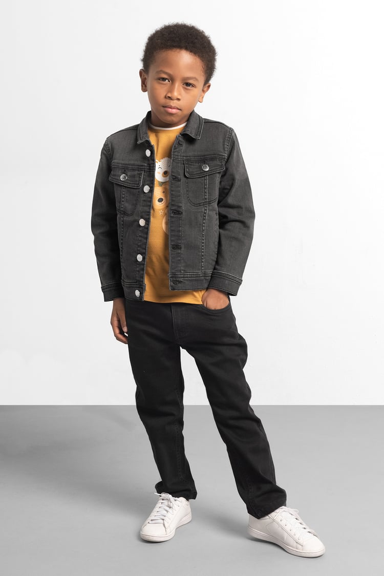 Boys Regular Fit Five Pocket Jeans (3yrs-9yrs)