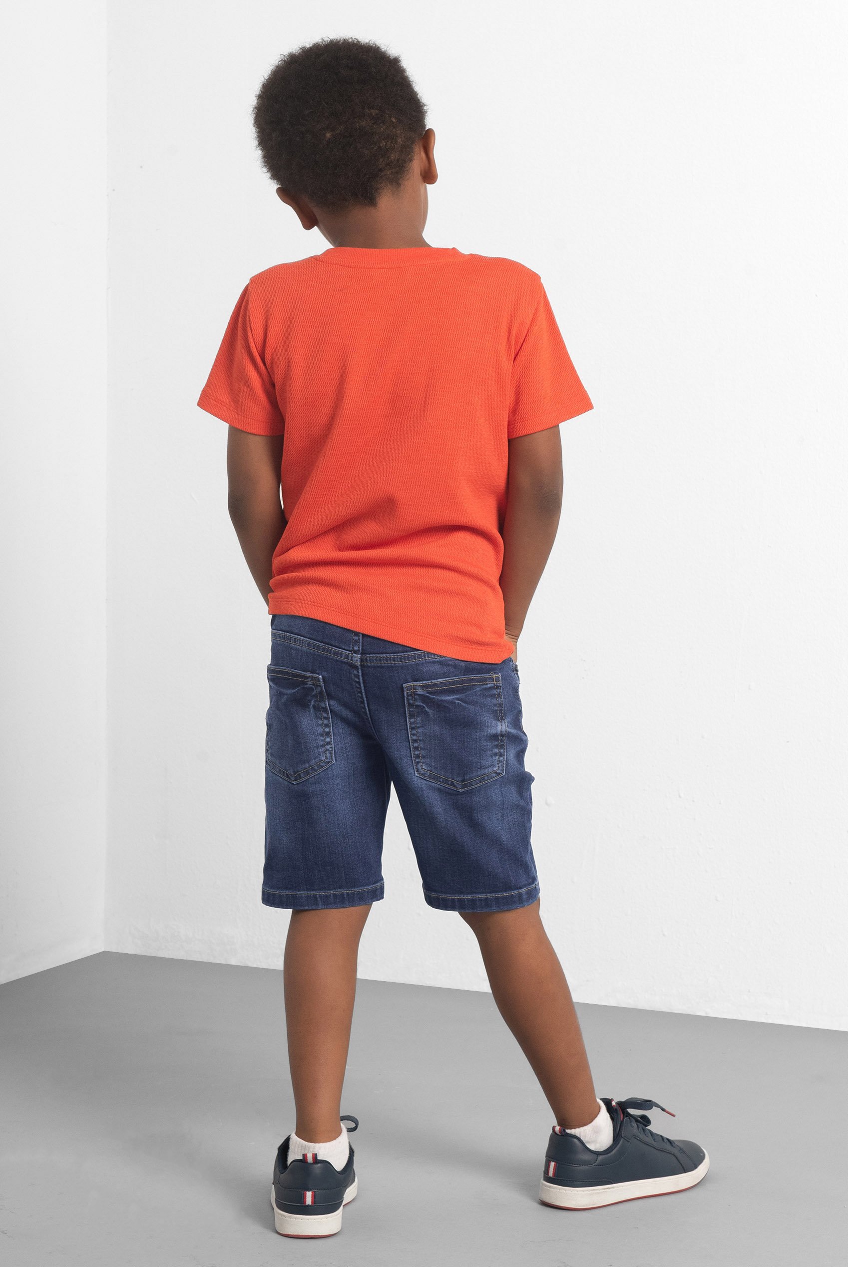 Boys Regular Fit Denim Shorts (3yrs-9yrs)