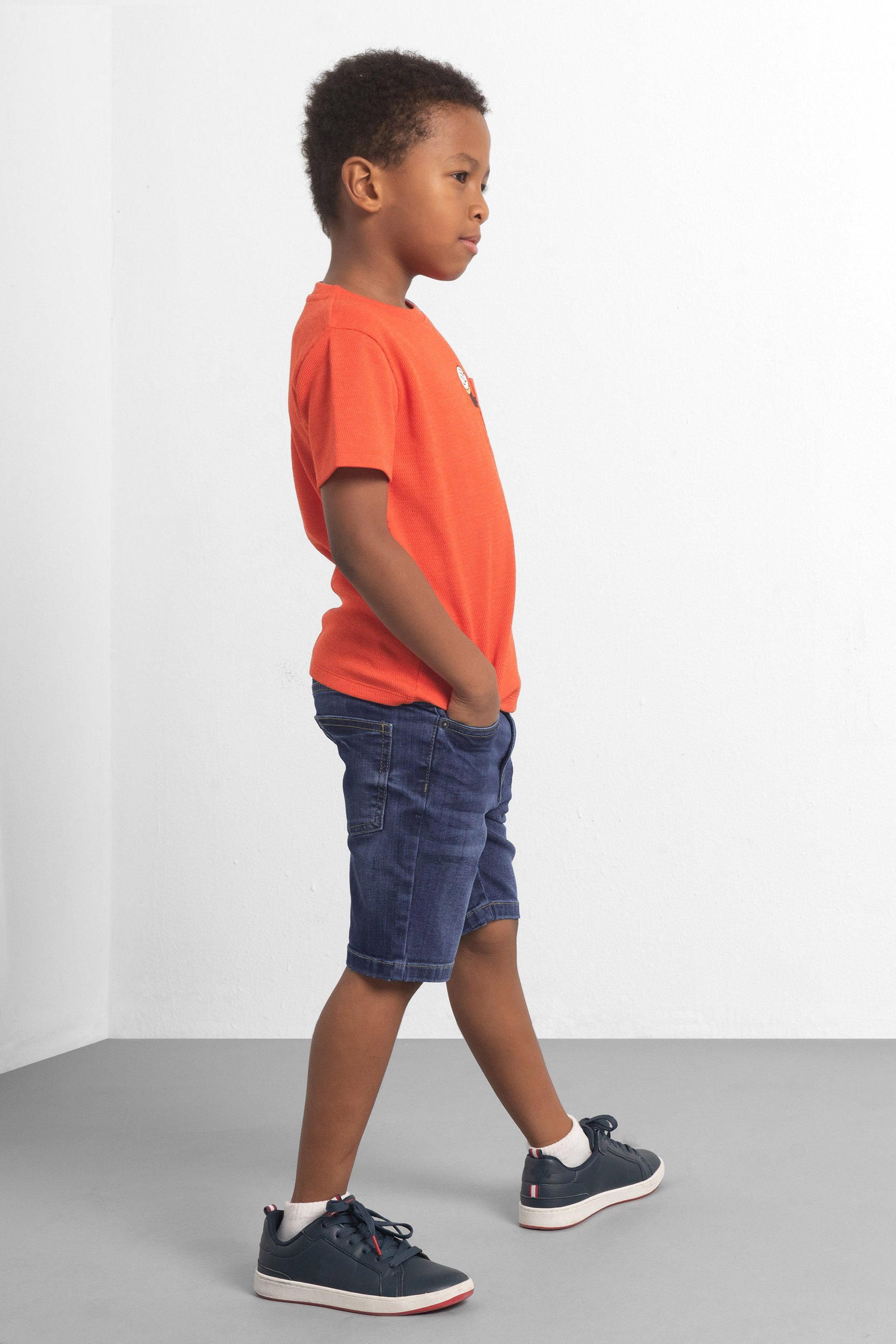 Boys Regular Fit Denim Shorts (3yrs-9yrs)