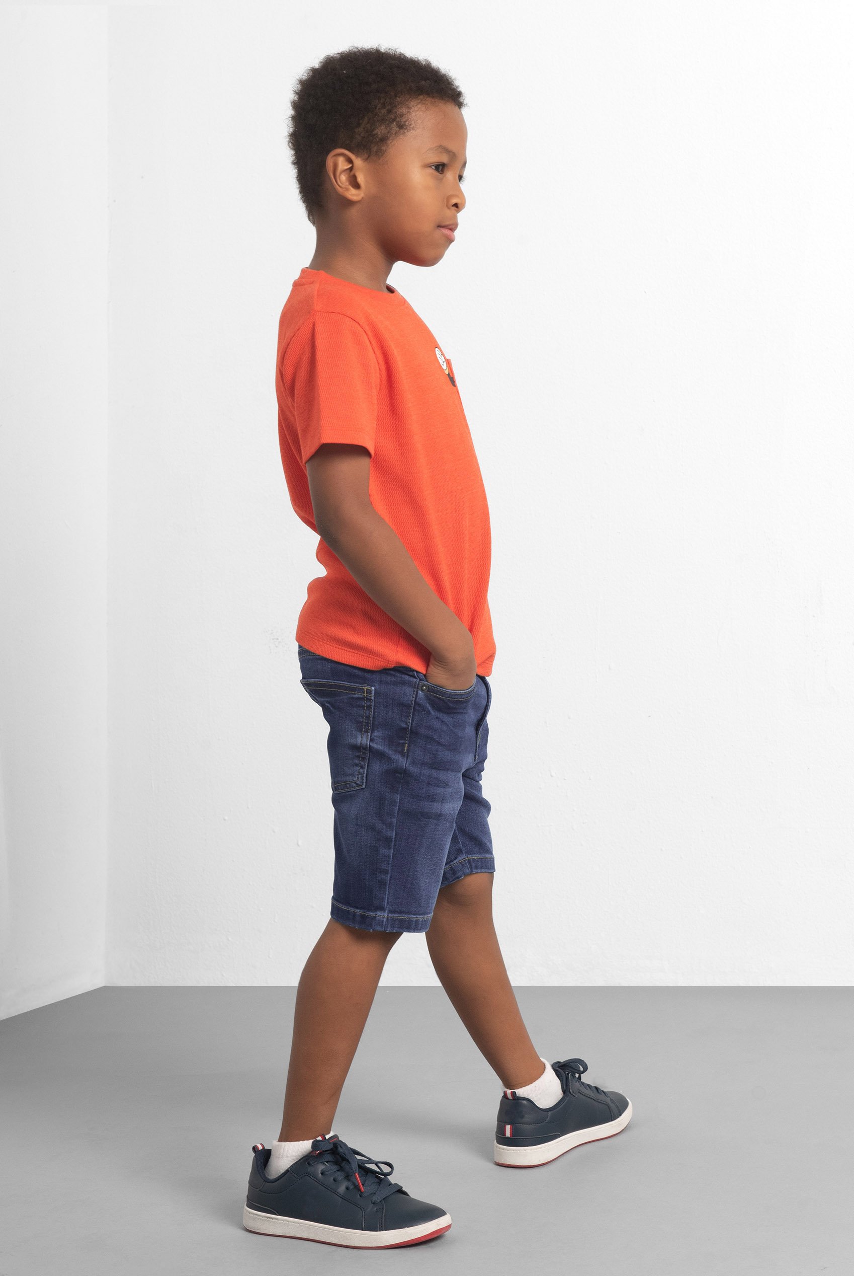 Boys Regular Fit Denim Shorts (3yrs-9yrs)